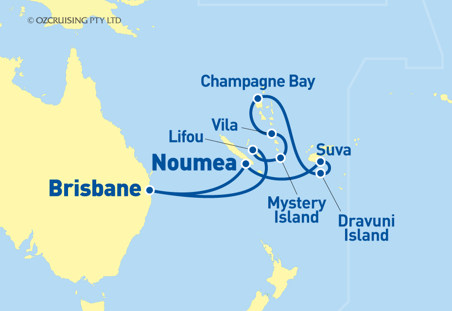 Sun Princess South Pacific & Fiji - Cruises.com.au