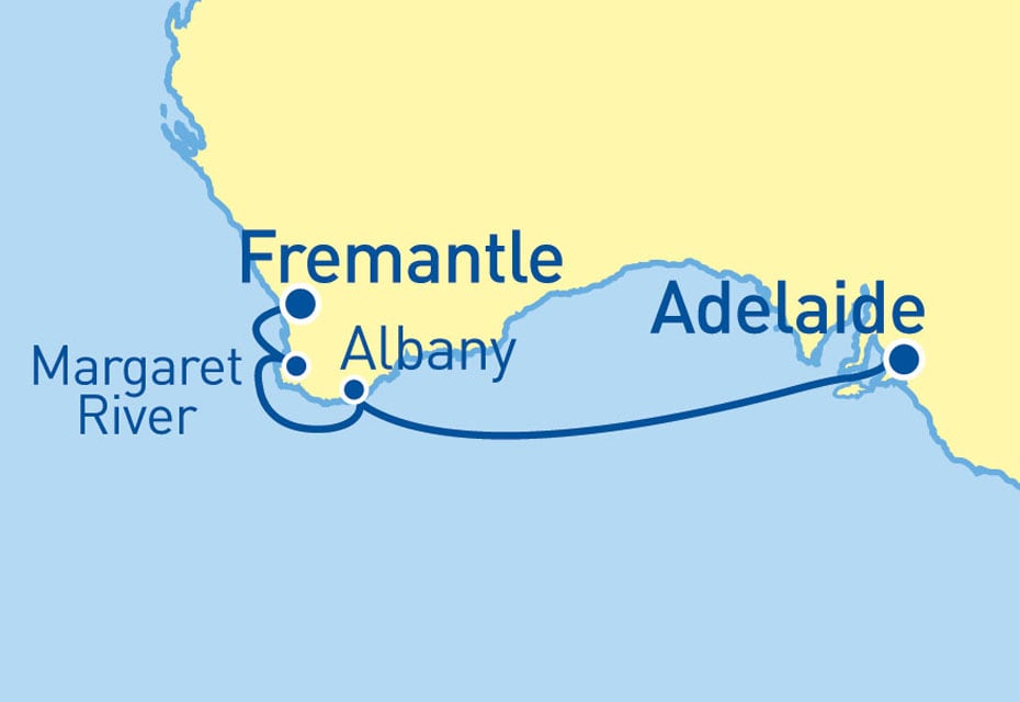 Pacific Explorer Fremantle to Adelaide - Ozcruising.com.au