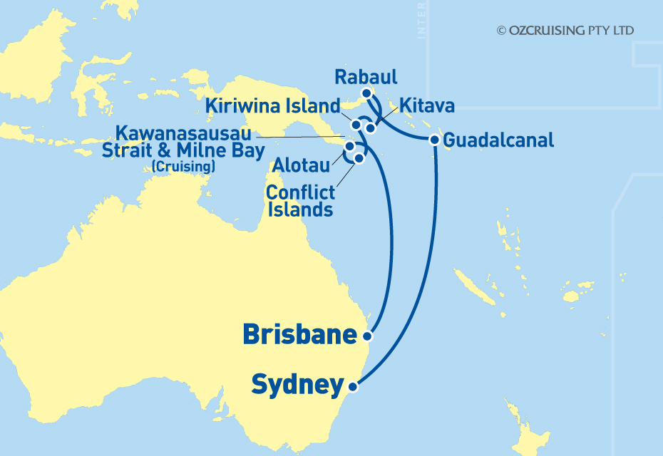 Sea Princess Papua New Guinea - Cruises.com.au