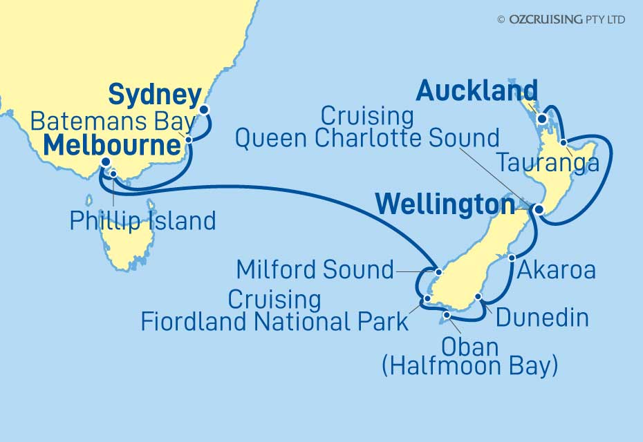Seabourn Encore Auckland to Sydney - Cruises.com.au