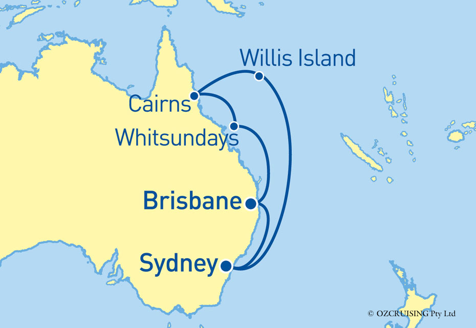 Pacific Adventure Queensland - Cruises.com.au
