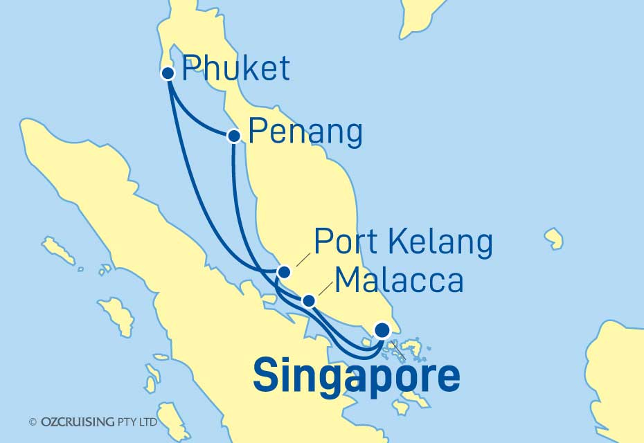 Quantum of the Seas Thailand and Malaysia - Ozcruising.com.au