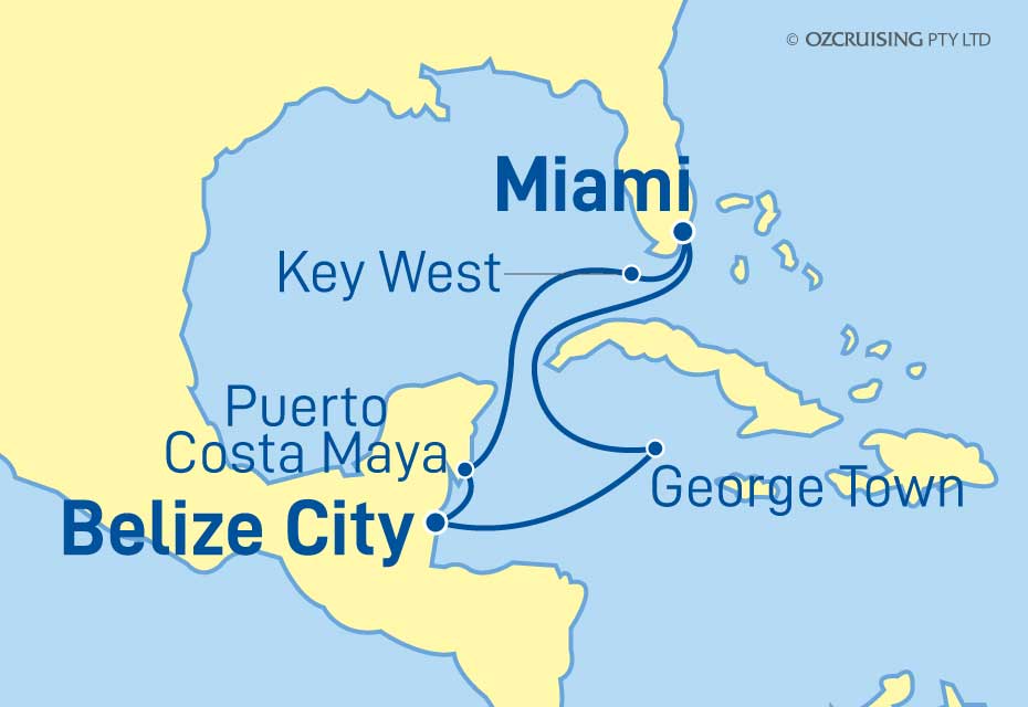 Empress Of The Seas Cayman, Belize and Mexico - Ozcruising.com.au
