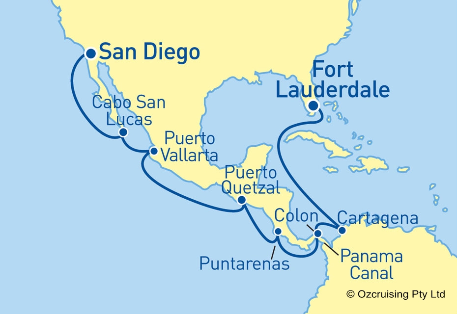 Celebrity Infinity Mexico, Colombia and Guatamala - Cruises.com.au