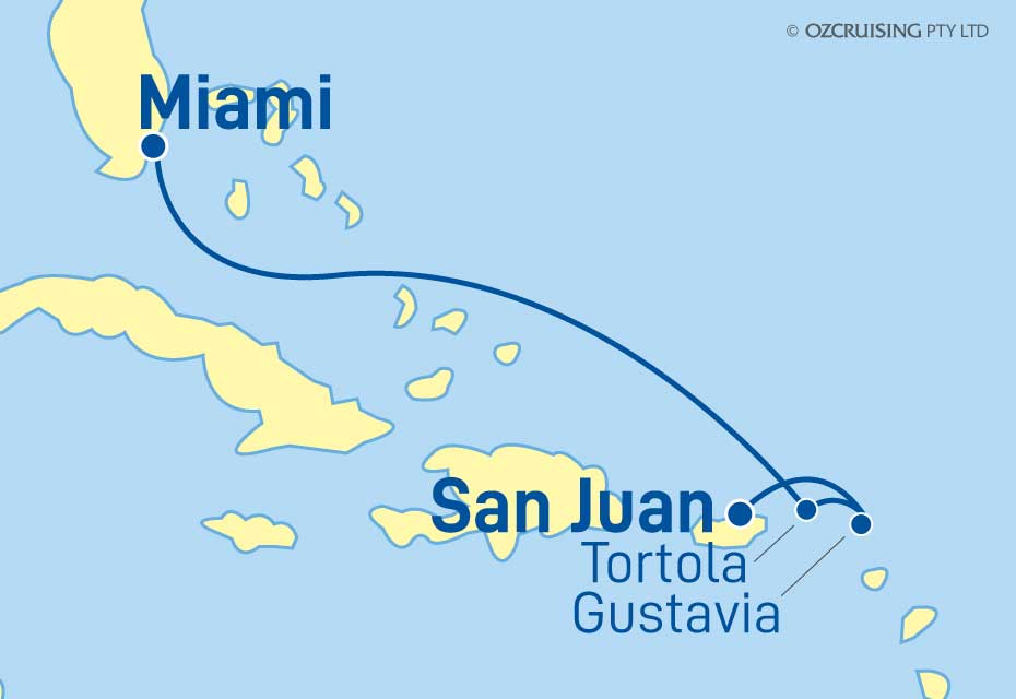 Azamara Journey San Juan to Miami - Ozcruising.com.au