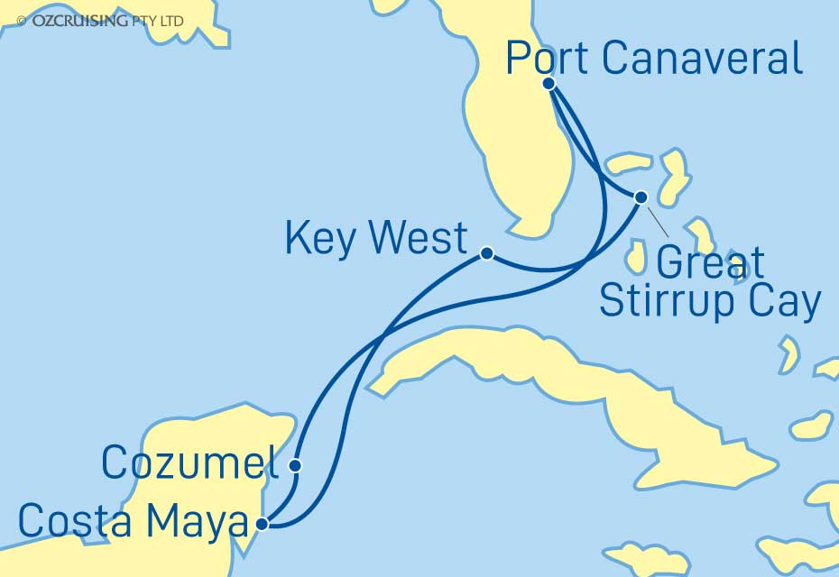 7 Night Bahamas, Key West and Mexico Cruise on the Norwegian Sun - SUN ...