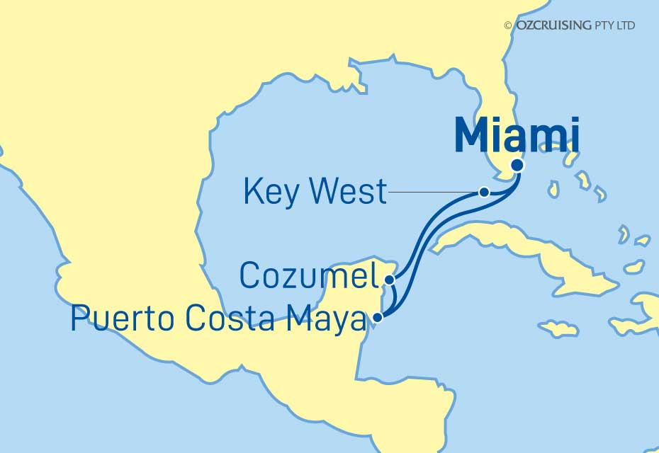 Celebrity Infinity Mexico and Key West - Ozcruising.com.au