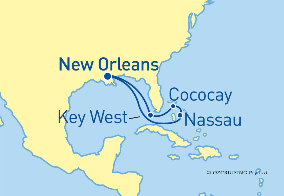 Majesty Of The Seas Bahamas and Key West - Ozcruising.com.au