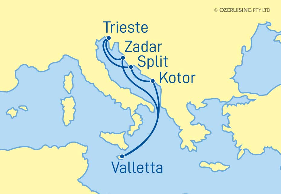 Azura Croatia and Montenegro - Cruises.com.au