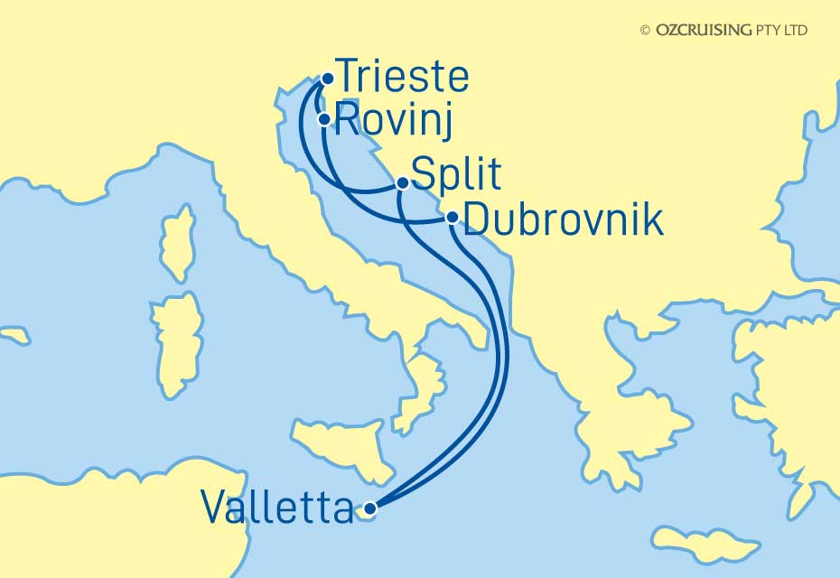 Azura Croatia and Italy - Ozcruising.com.au