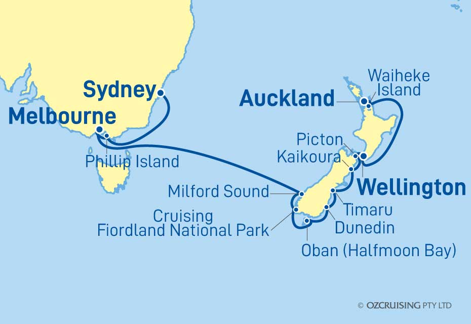 Seabourn Odyssey Sydney to Auckland - Cruises.com.au
