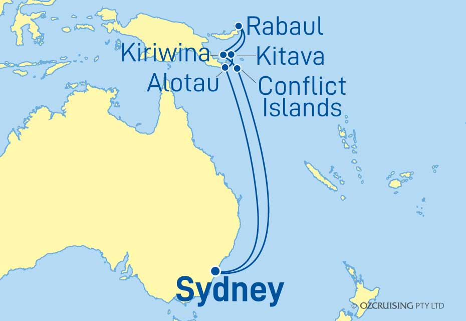 Pacific Adventure Papua New Guinea - Cruises.com.au