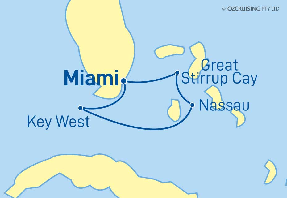 5 Night Key West and Bahamas Cruise on the Norwegian Sky SKY20191028