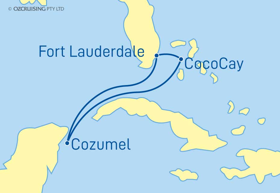 Independence Of The Seas Mexico and Bahamas - Ozcruising.com.au