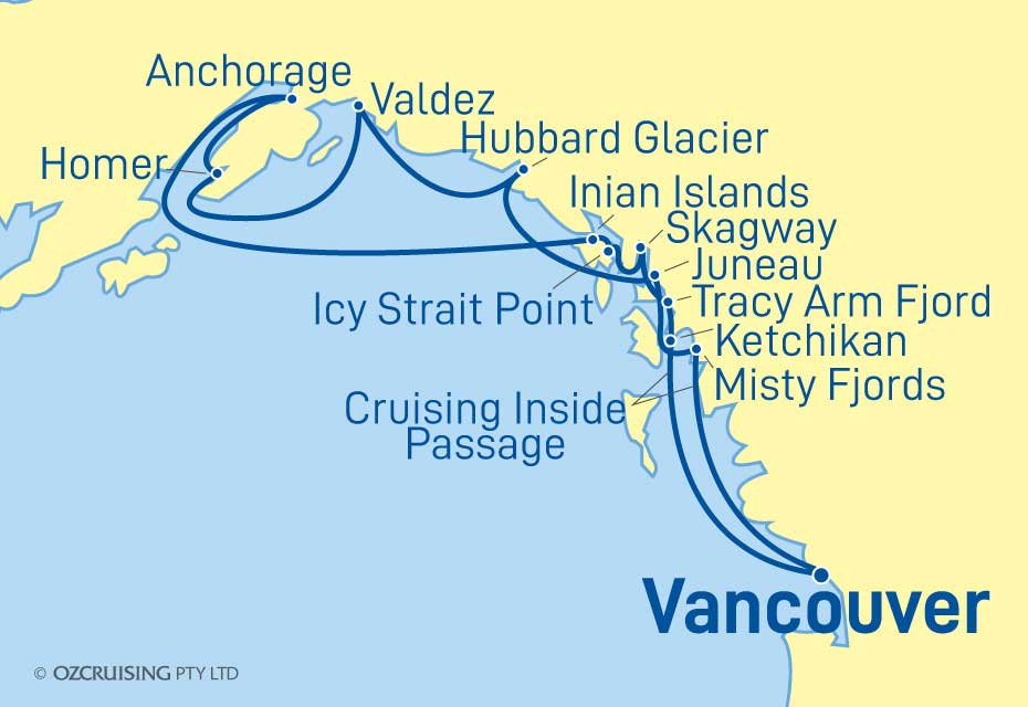 ms Maasdam Alaska - Cruises.com.au