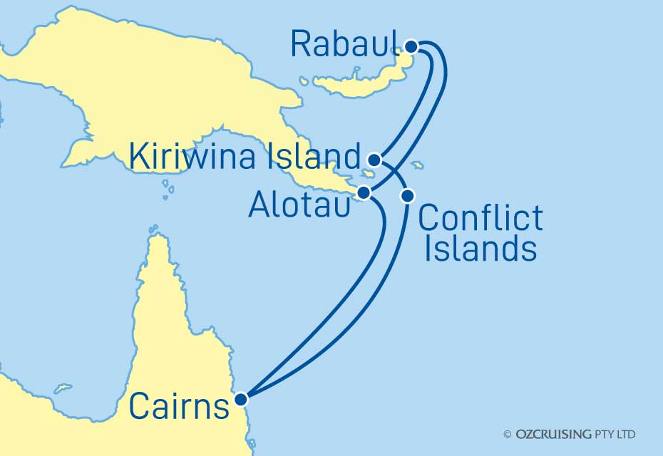 Pacific Explorer Papua New Guinea - Cruises.com.au