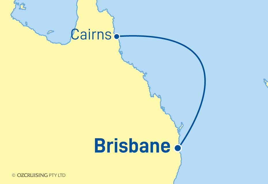 Pacific Explorer Cairns to Brisbane - Ozcruising.com.au