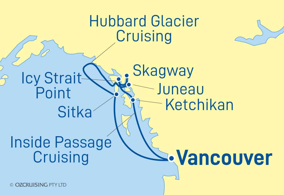 9 Night Alaska Cruise on the Radiance Of The Seas RC21RD12MAY21