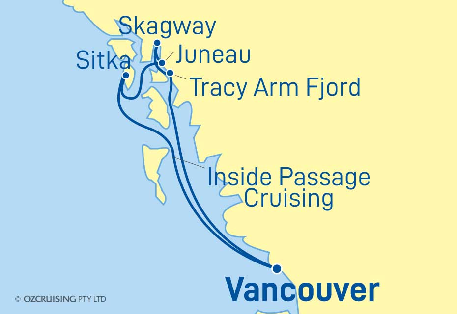 7 Night Alaska Cruise on the Serenade Of The Seas - RC21-SR12SEP21