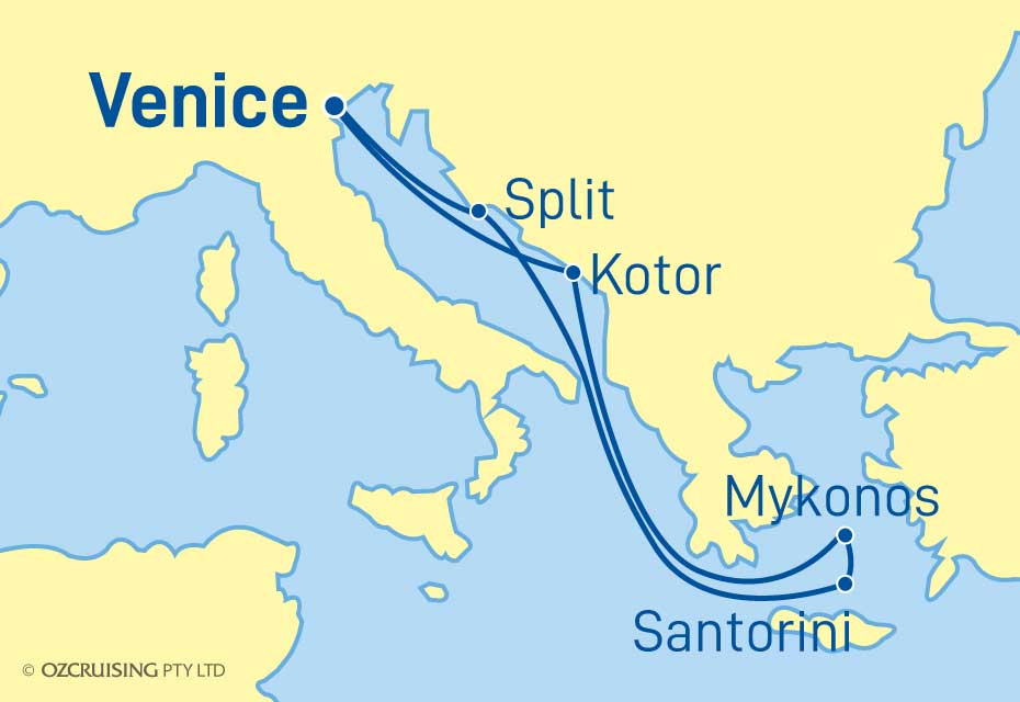 Rhapsody Of The Seas Montenegro, Greece and Croatia - Ozcruising.com.au