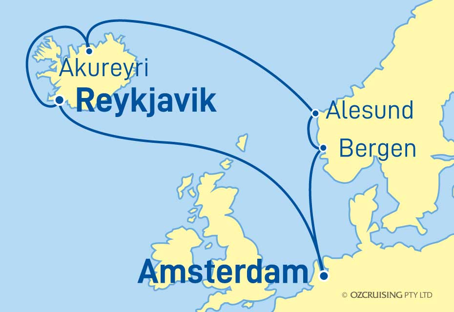 Celebrity Reflection Iceland and Norway - Cruises.com.au