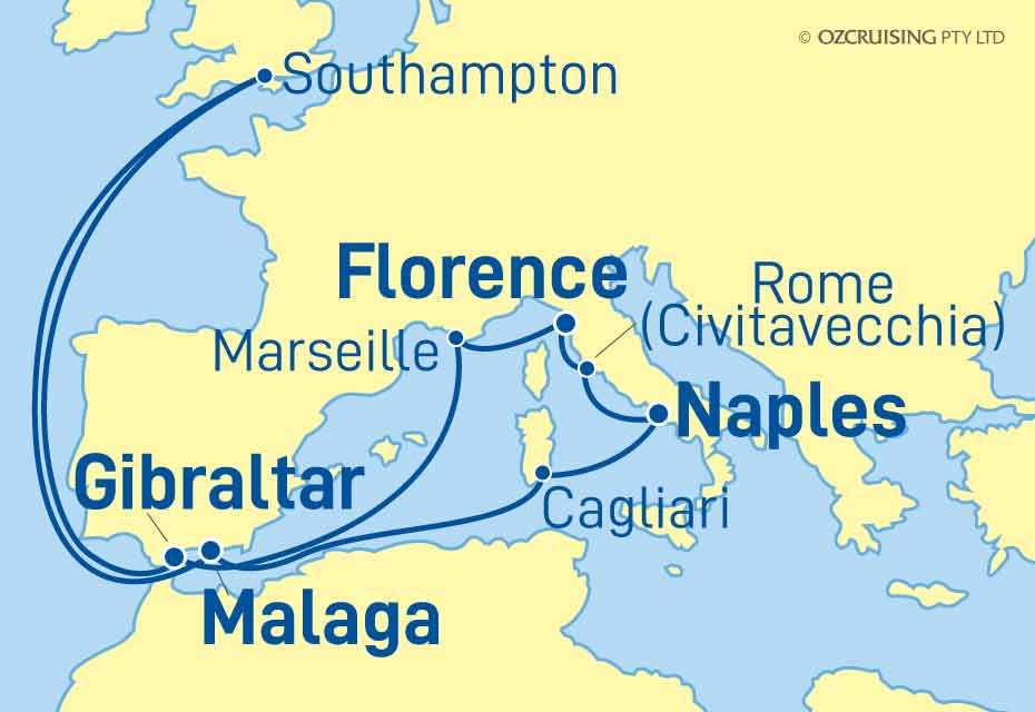 Celebrity Silhouette Italy, Spain and France - Cruises.com.au