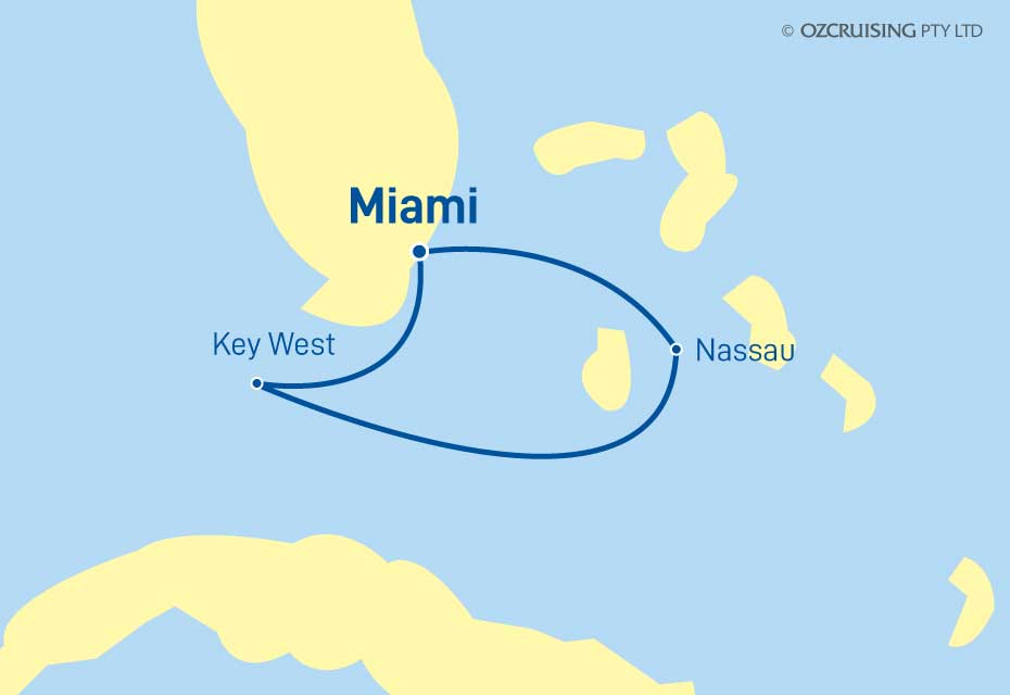 Celebrity Infinity Key West and Nassau - Ozcruising.com.au