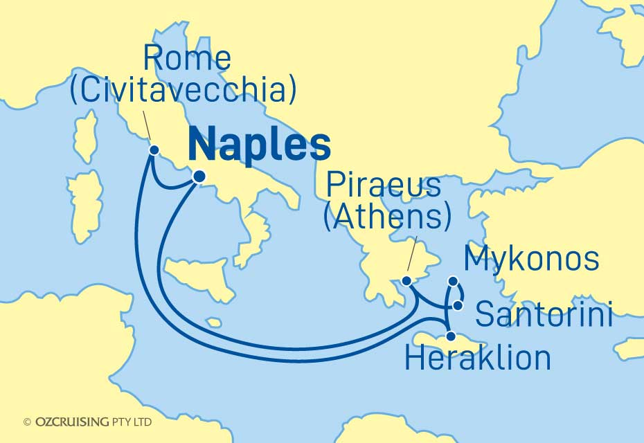 9 Night Greece Cruise on the Odyssey Of The Seas RC21OY19OCT21