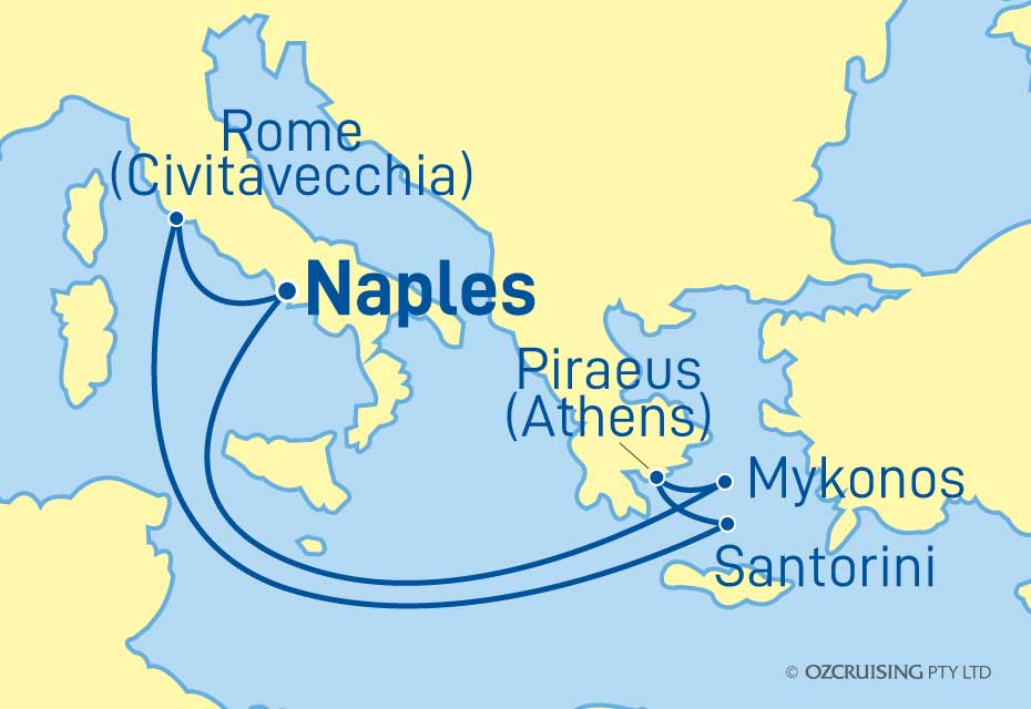 Odyssey Of The Seas Greece - Ozcruising.com.au