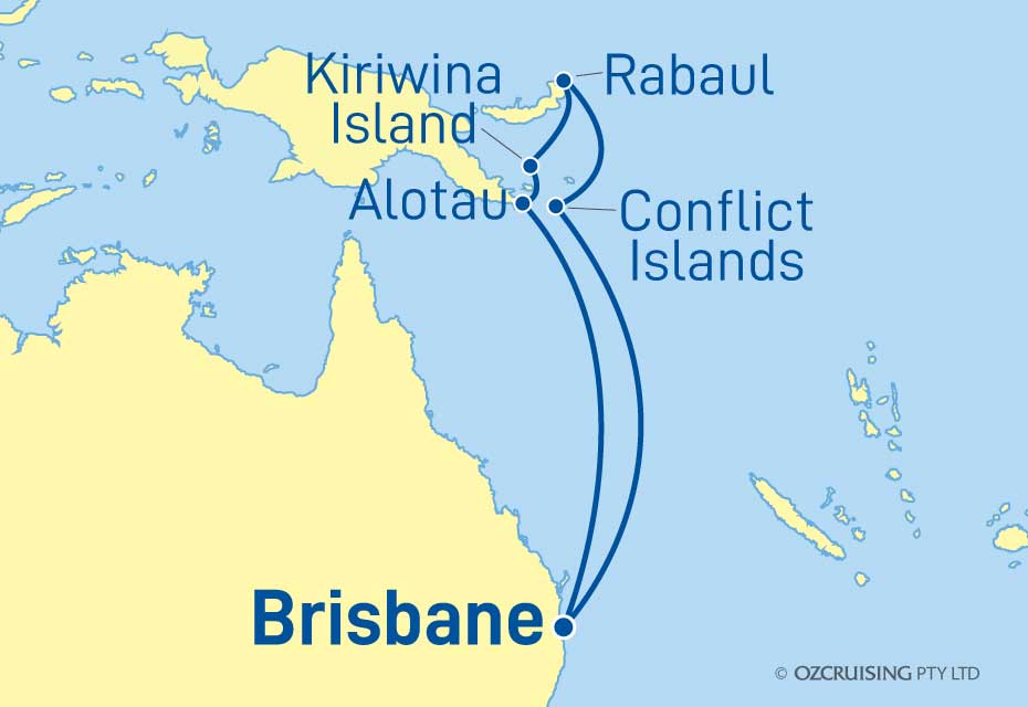Pacific Encounter Papua New Guinea - Cruises.com.au