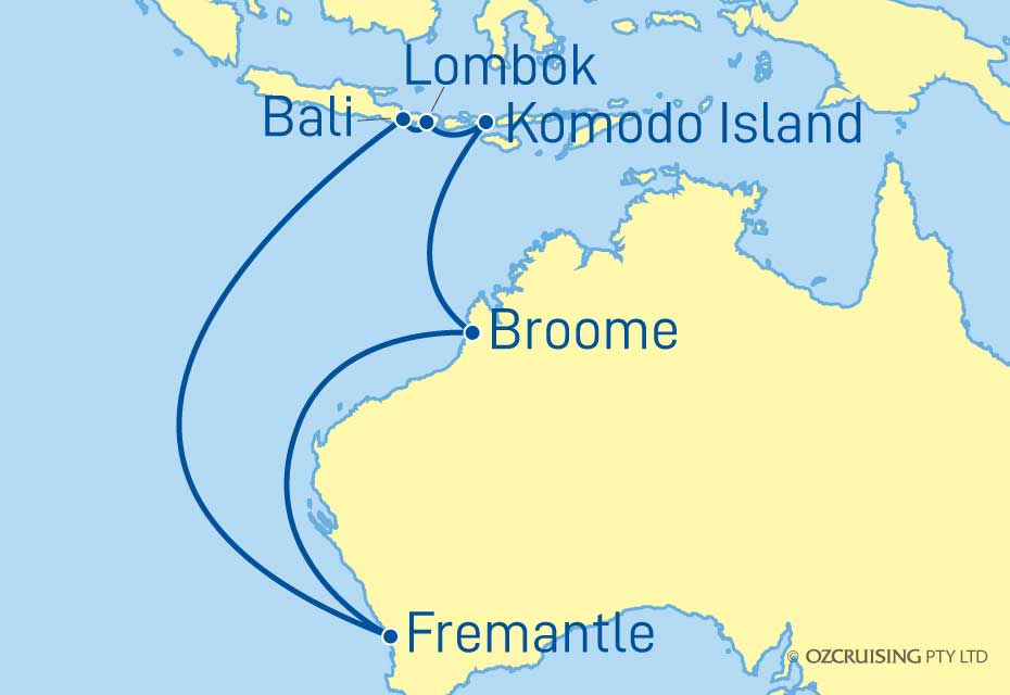 Pacific Explorer Indonesia - Ozcruising.com.au