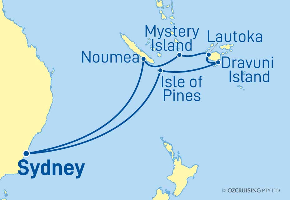 Pacific Adventure South Pacific and Fiji - Ozcruising.com.au