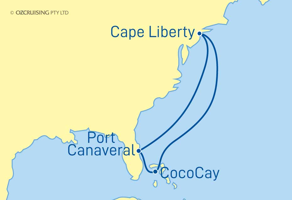 Anthem Of The Seas Port Canaveral and Bahamas - Cruises.com.au