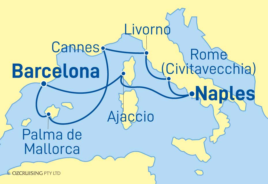 Norwegian Epic Italy, France and Spain - Cruises.com.au