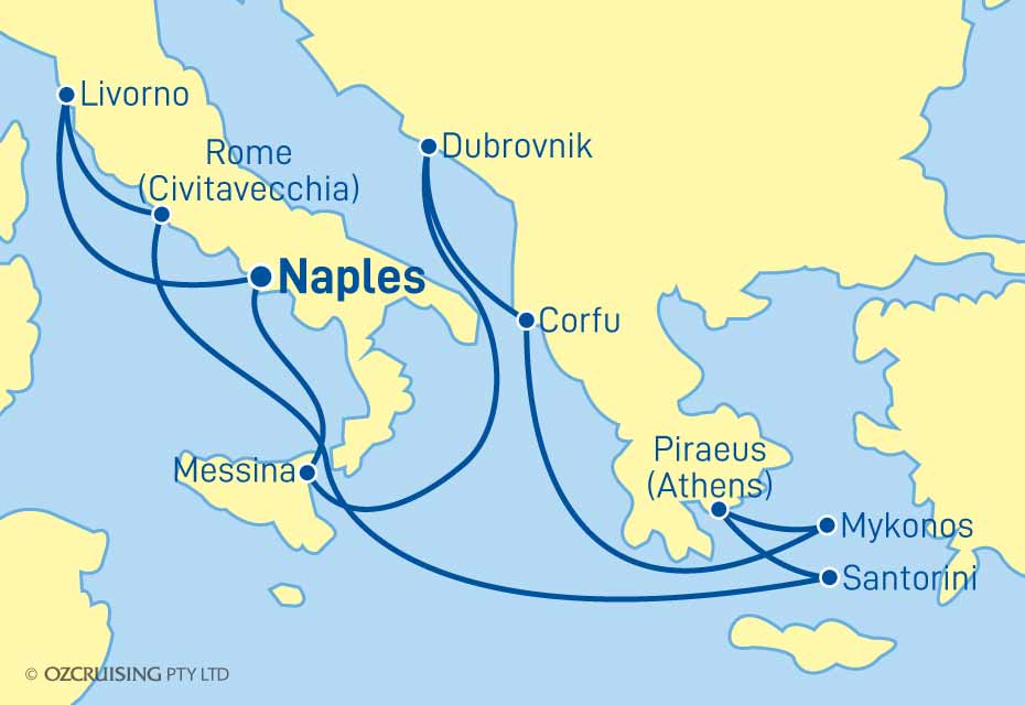 Norwegian Escape Greece, Croatia and Italy - Ozcruising.com.au