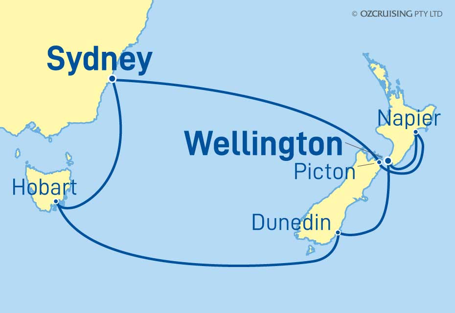 Quantum of the Seas New Zealand - Ozcruising.com.au