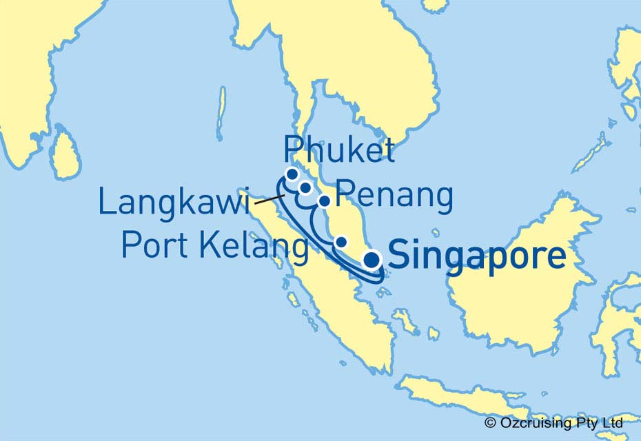 Voyager Of The Seas Malaysia and Thailand - Ozcruising.com.au