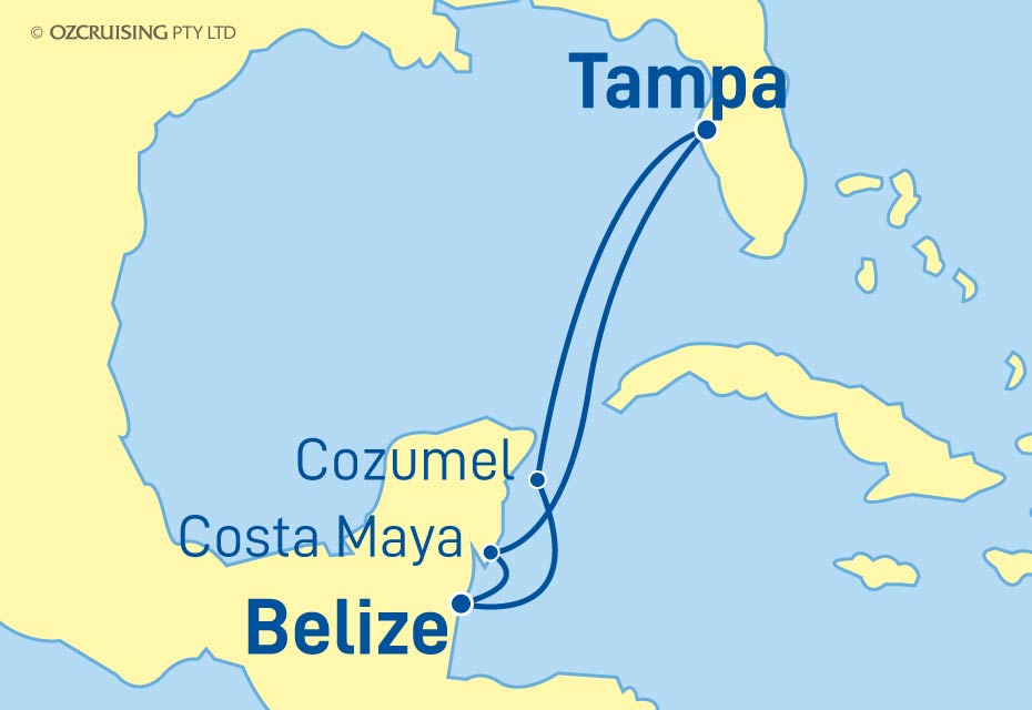 Celebrity Constellation Mexico & Belize - Ozcruising.com.au