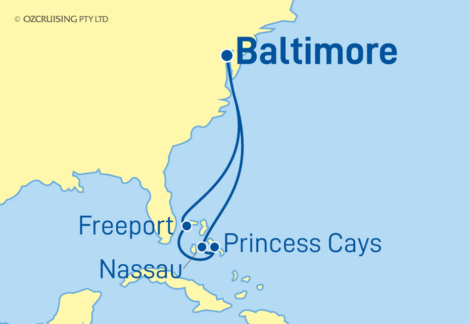 Cruise Map