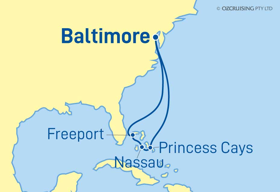 Cruise Map