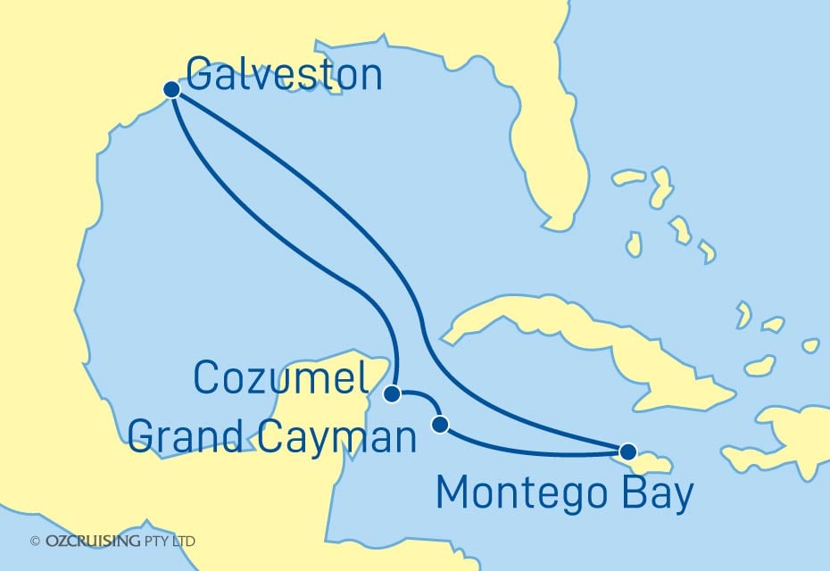 Carnival Vista Western Caribbean - Cruises.com.au