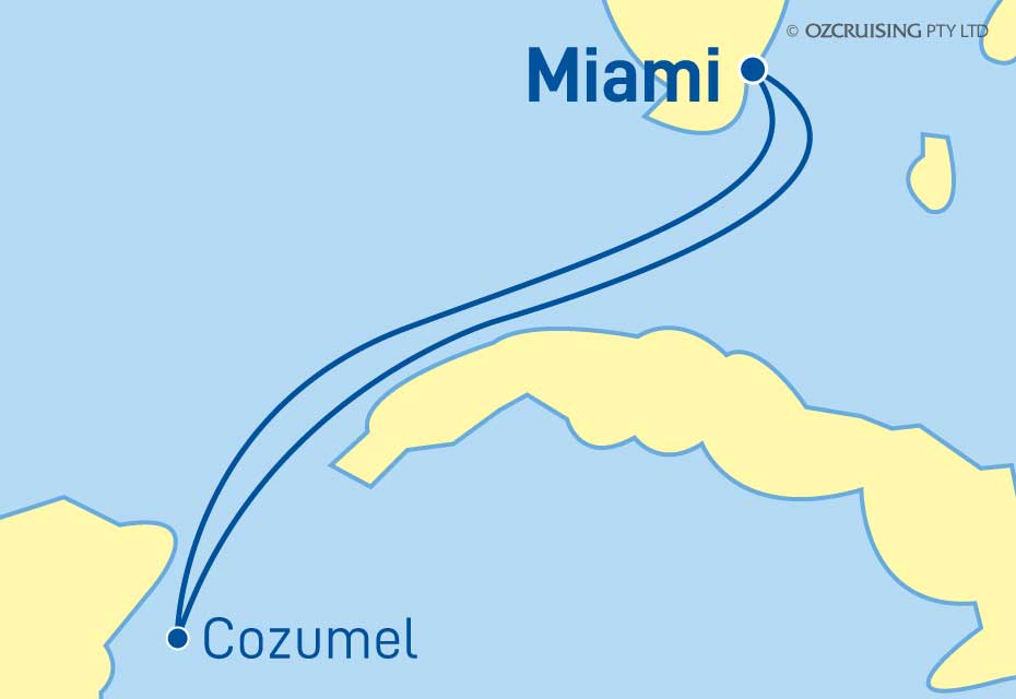 Carnival Conquest Cozumel - Ozcruising.com.au