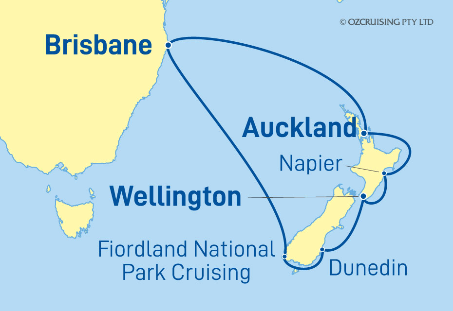 Coral Princess New Zealand - Cruises.com.au