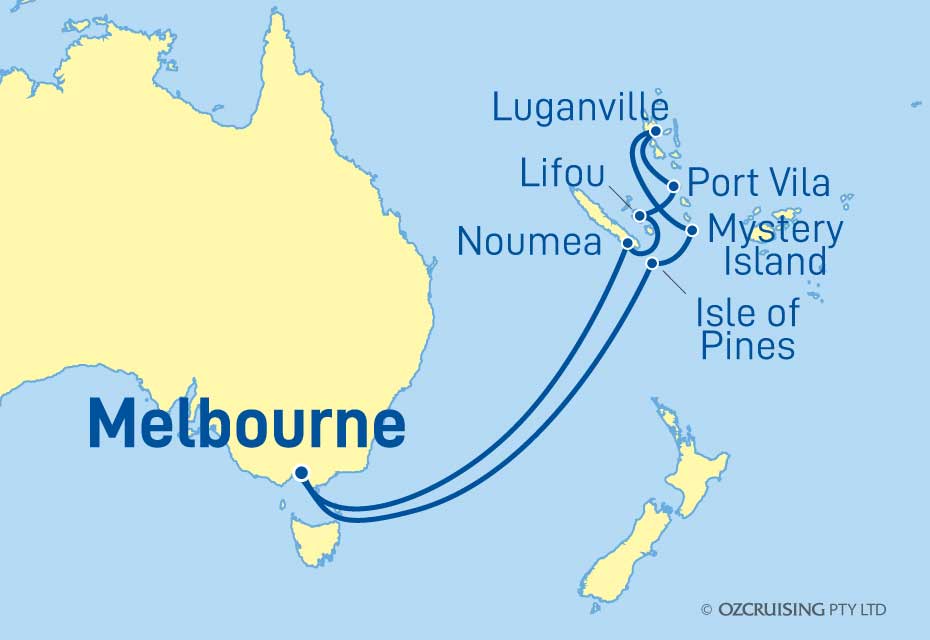 Sapphire Princess South Pacific - Cruises.com.au