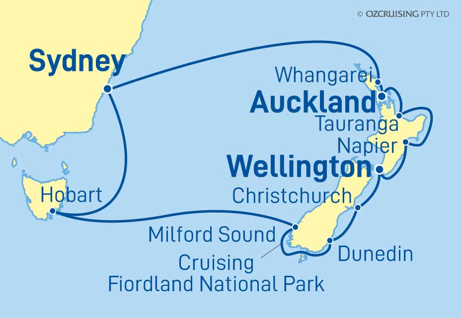ms Oosterdam New Zealand - Cruises.com.au