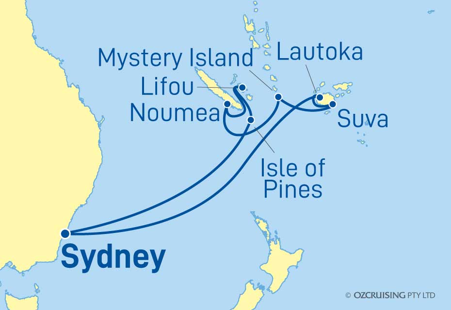 Serenade Of The Seas South Pacific and Fiji - Ozcruising.com.au
