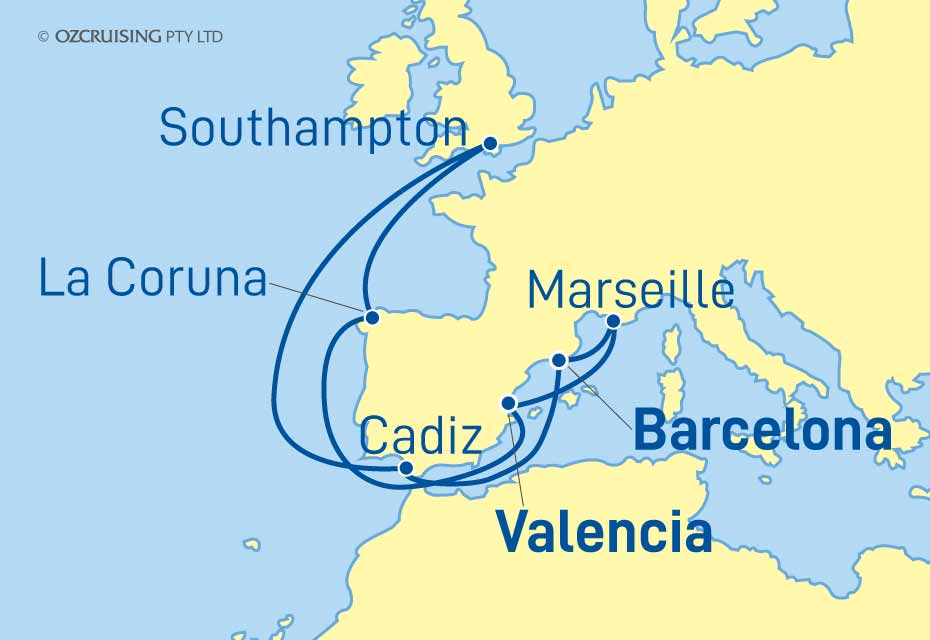 Britannia Spain - Cruises.com.au