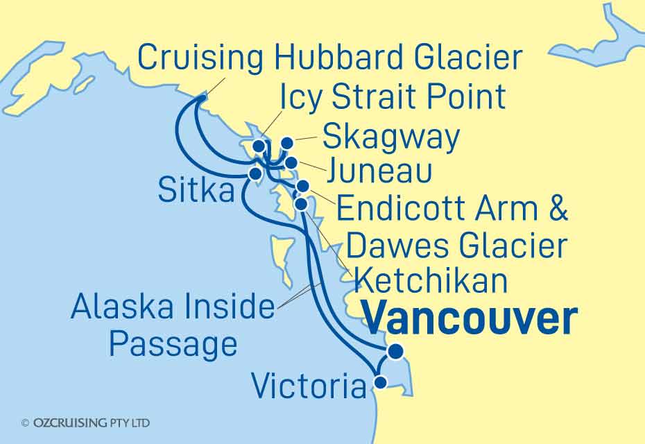 Celebrity Eclipse Alaska - Cruises.com.au