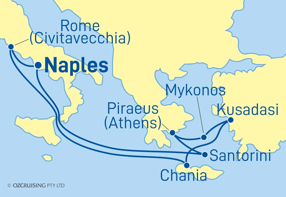 Odyssey Of The Seas Italy, Greece and Turkey - Ozcruising.com.au