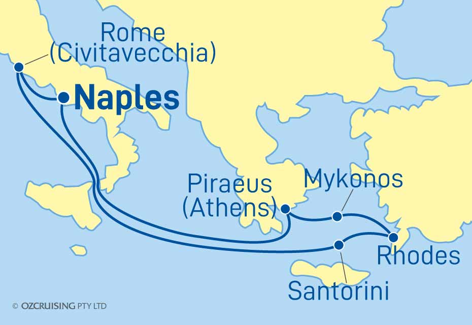 Celebrity Edge Greece and Italy - Cruises.com.au